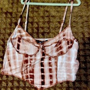 Tie dye tank top